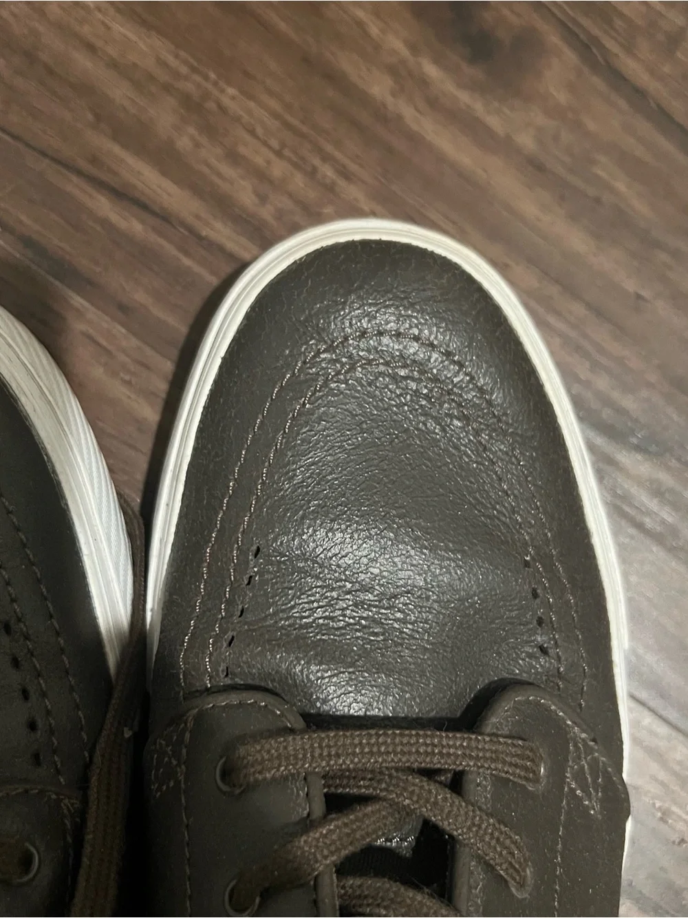 Nike SB Zoom Stefan Janoski Leather Shoes Brown 11
